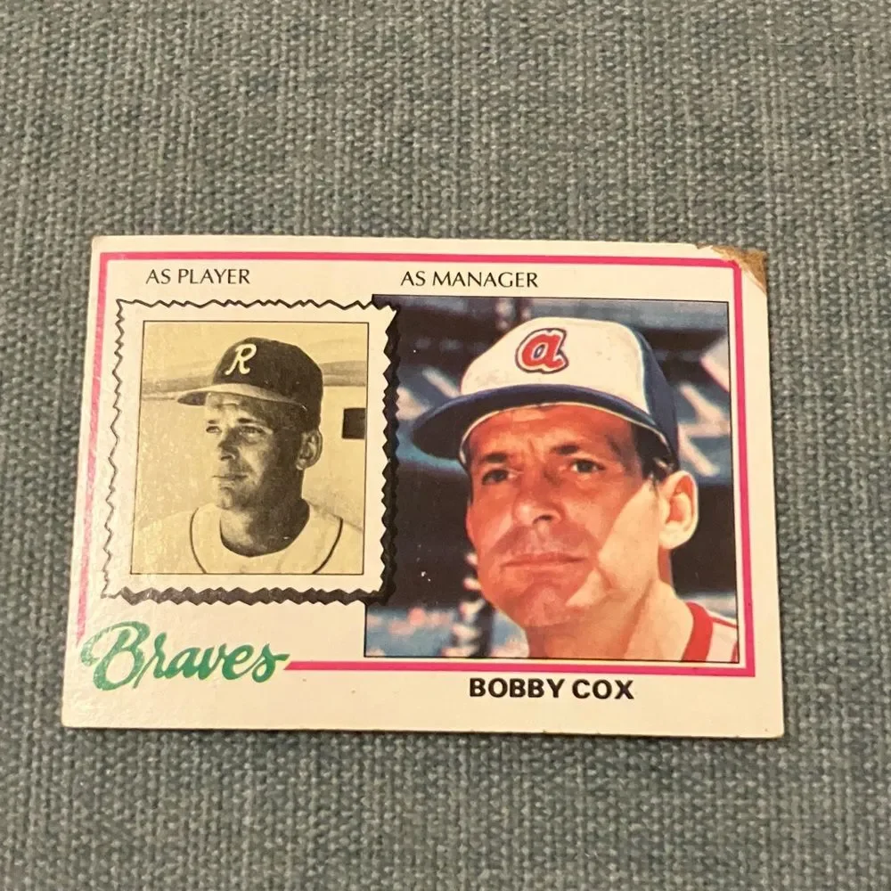 1978 Topps Atlanta Braves Baseball Card Trading Card